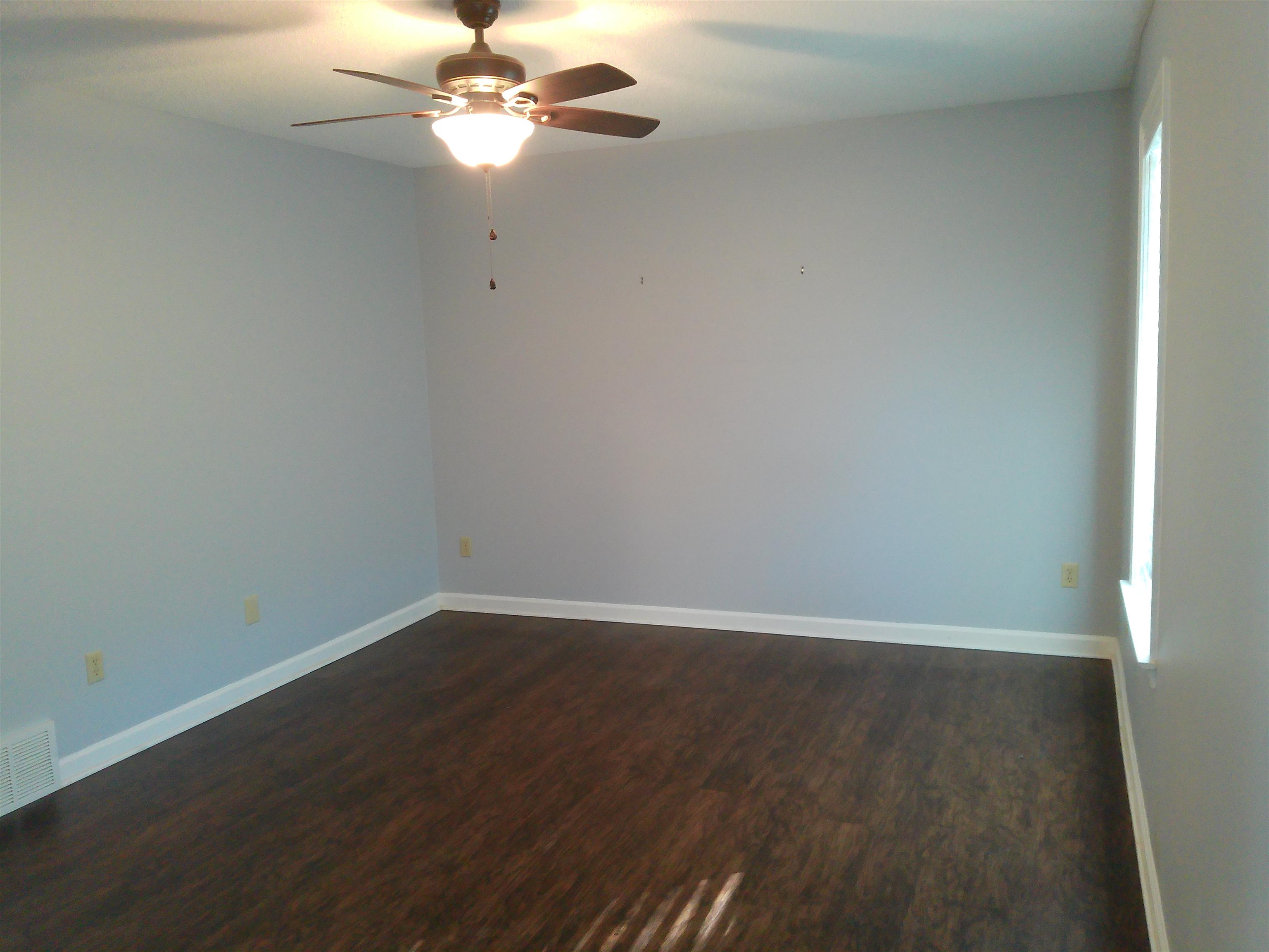 336 Pwr Loop Munford, TN 38058 - Photo 18 of 24 Spare room featuring ceiling fan and dark wood-type flooring