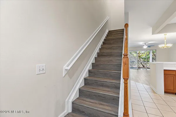 a view of entryway and hall