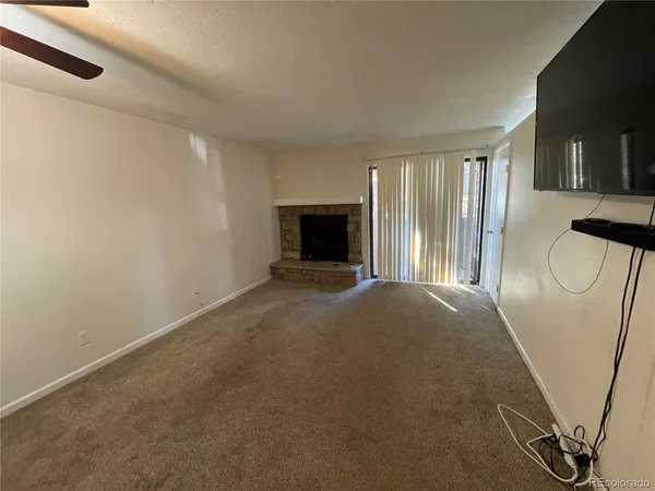 a view of livingroom with hardwood floor and window