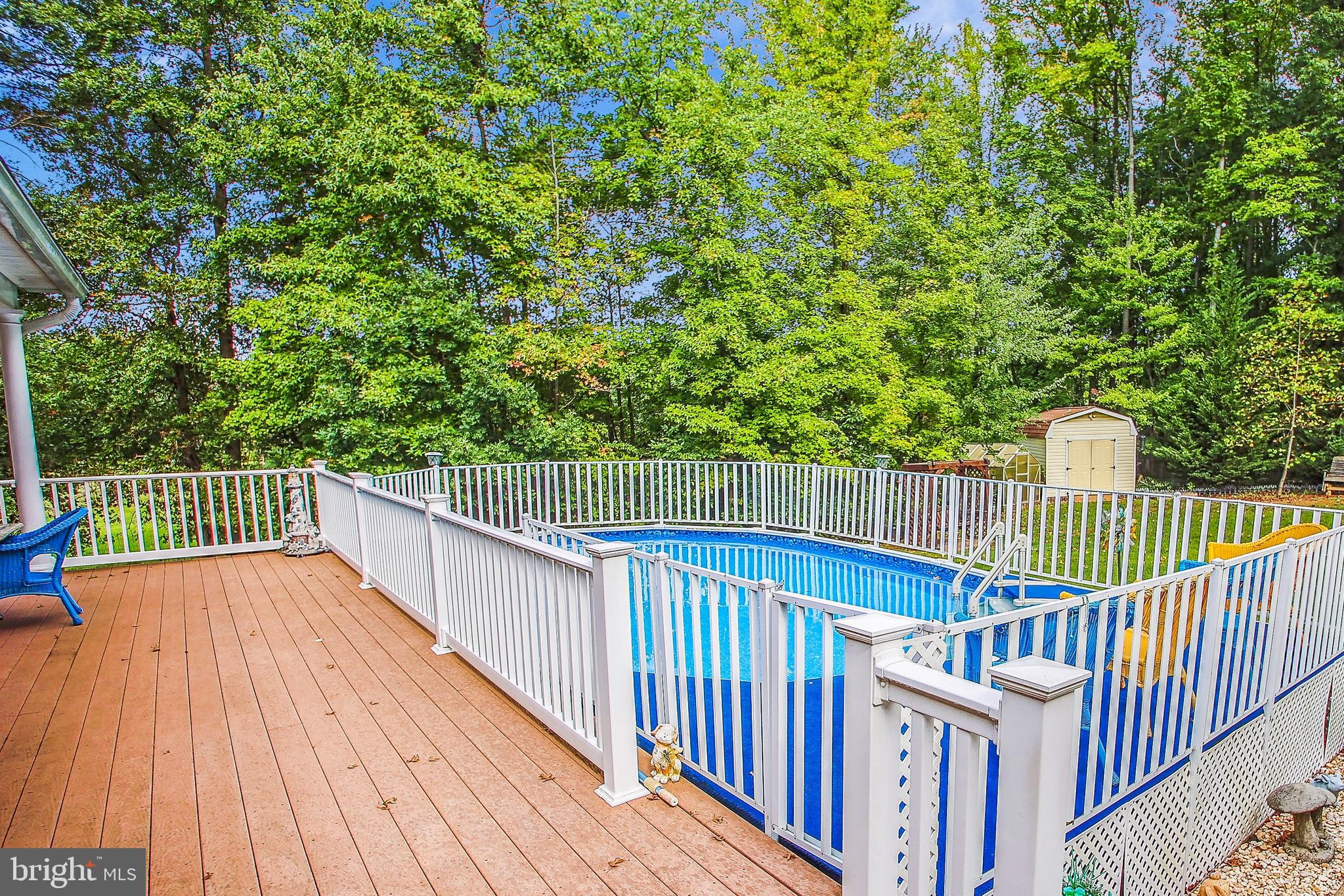 5502 East Joppa Road Perry Hall, MD 21128 - Photo 41 of 53 24X12 POOL, 4' DEEP