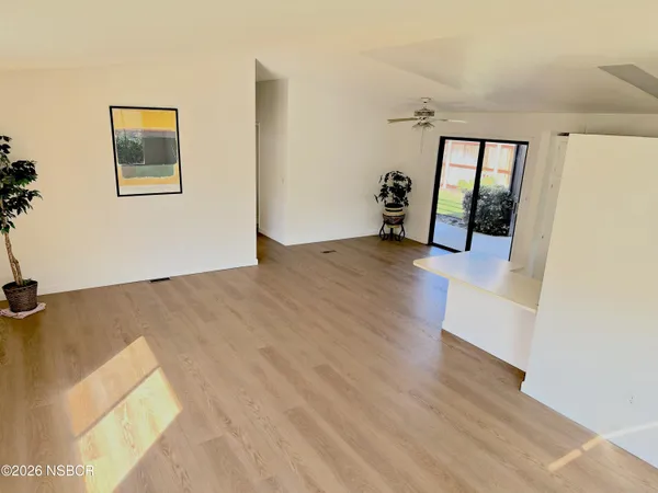 wooden floor in an empty room