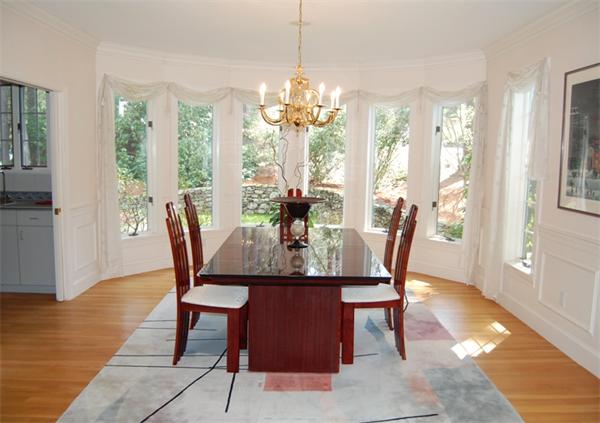 24 Carriage Drive Lexington, MA 02420 - Photo 6 of 30 a view of a dining room with furniture window and wooden floor