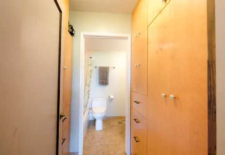 view of bathroom with a toilet
