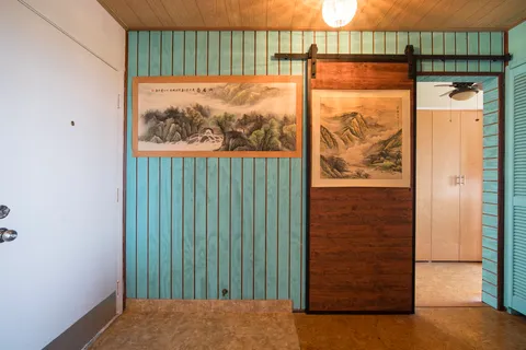 a view of a front door