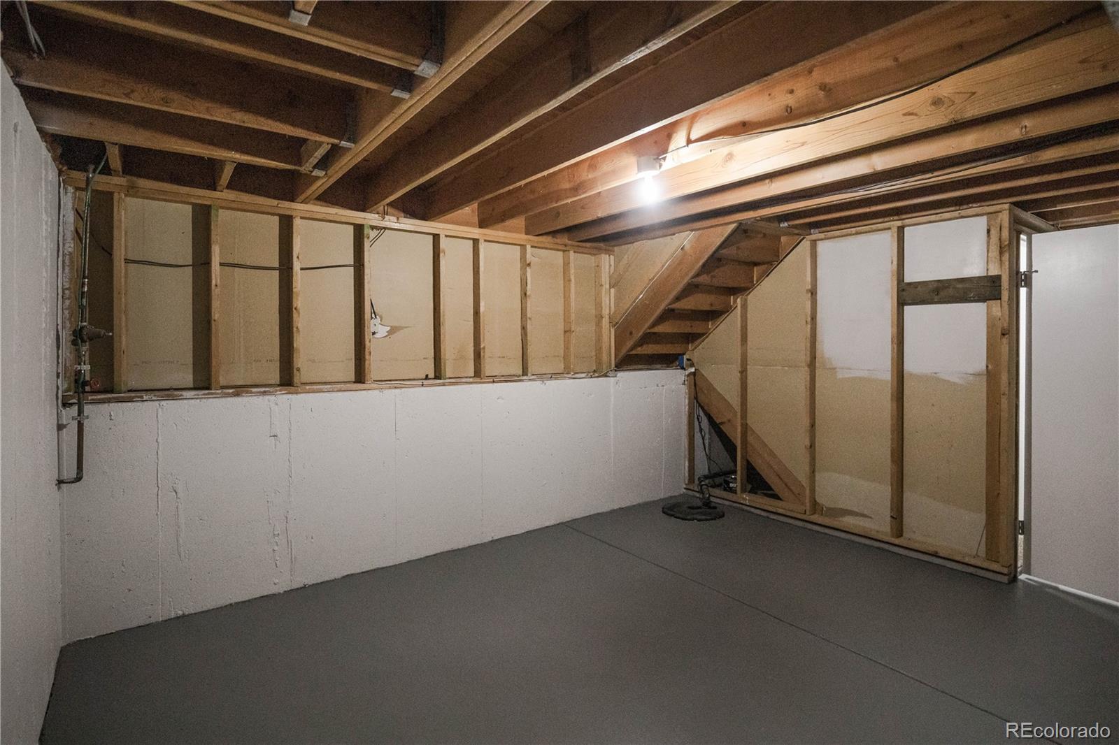 2920 South Racine Street Aurora, CO 80014 - Photo 30 of 36 a view of a utility room with staircase