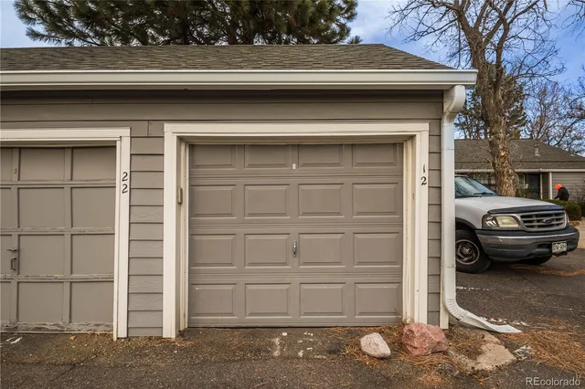 a view of parking garage
