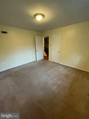 an empty room with a empty space