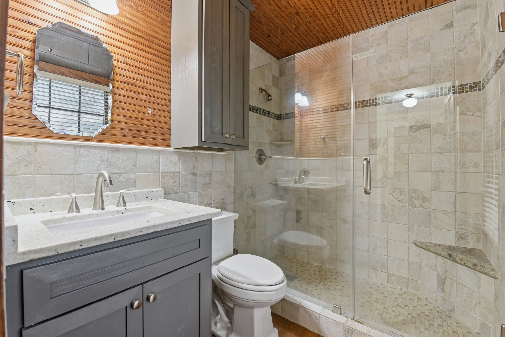 21531 Tophill Drive Spring, TX 77388 - Photo 27 of 49 a bathroom with a sink toilet and shower