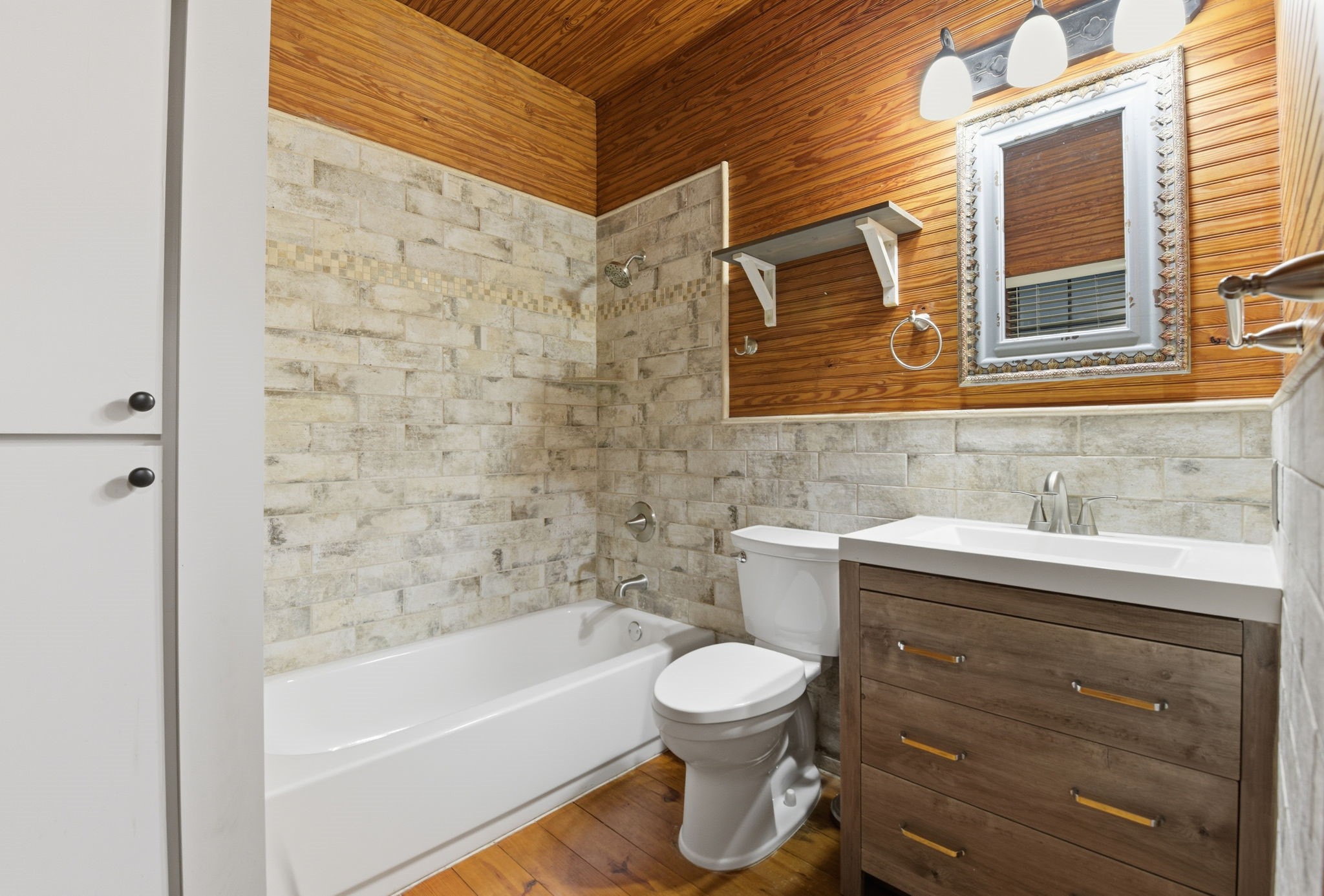 21531 Tophill Drive Spring, TX 77388 - Photo 30 of 49 a bathroom with a sink toilet and shower
