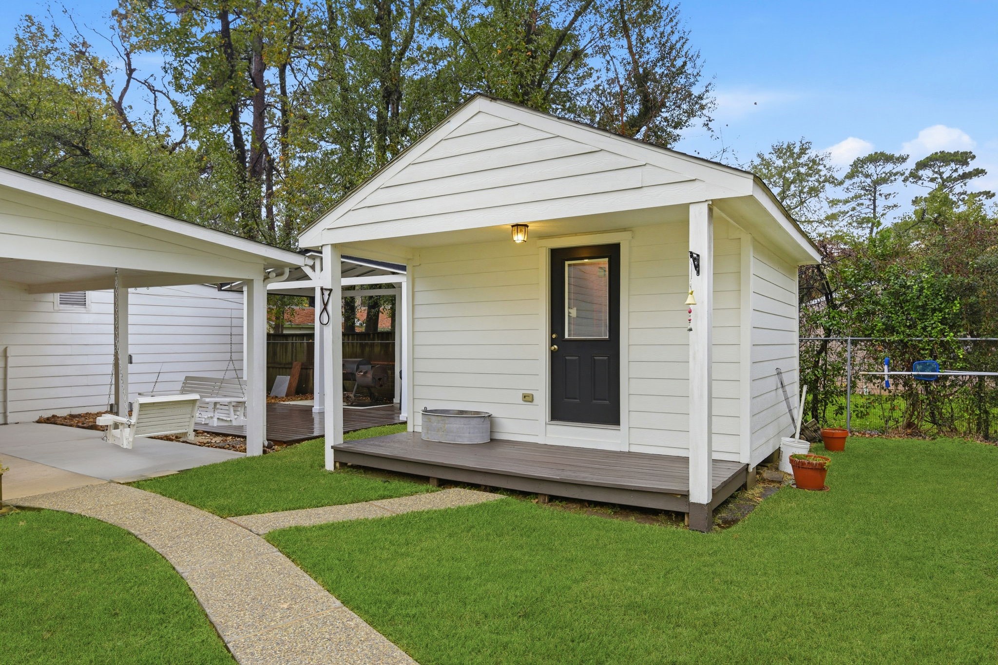 21531 Tophill Drive Spring, TX 77388 - Photo 37 of 49 a view of a house with a backyard