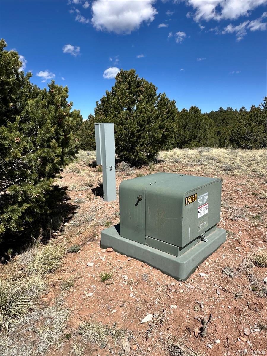 349 Navajo Road Westcliffe, CO 81252 - Photo 15 of 15 a view of a dry yard with wooden fence
