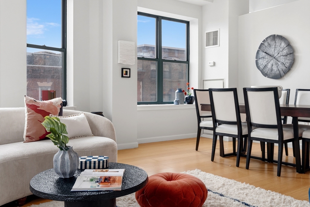 40 Fay Street, Unit 406 Boston, MA 02118 - Photo 5 of 19 a living room with furniture lamp and window