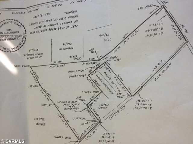 29233 Gregory Road Ruther Glen, VA 22546 - Photo 5 of 5 Plat Map