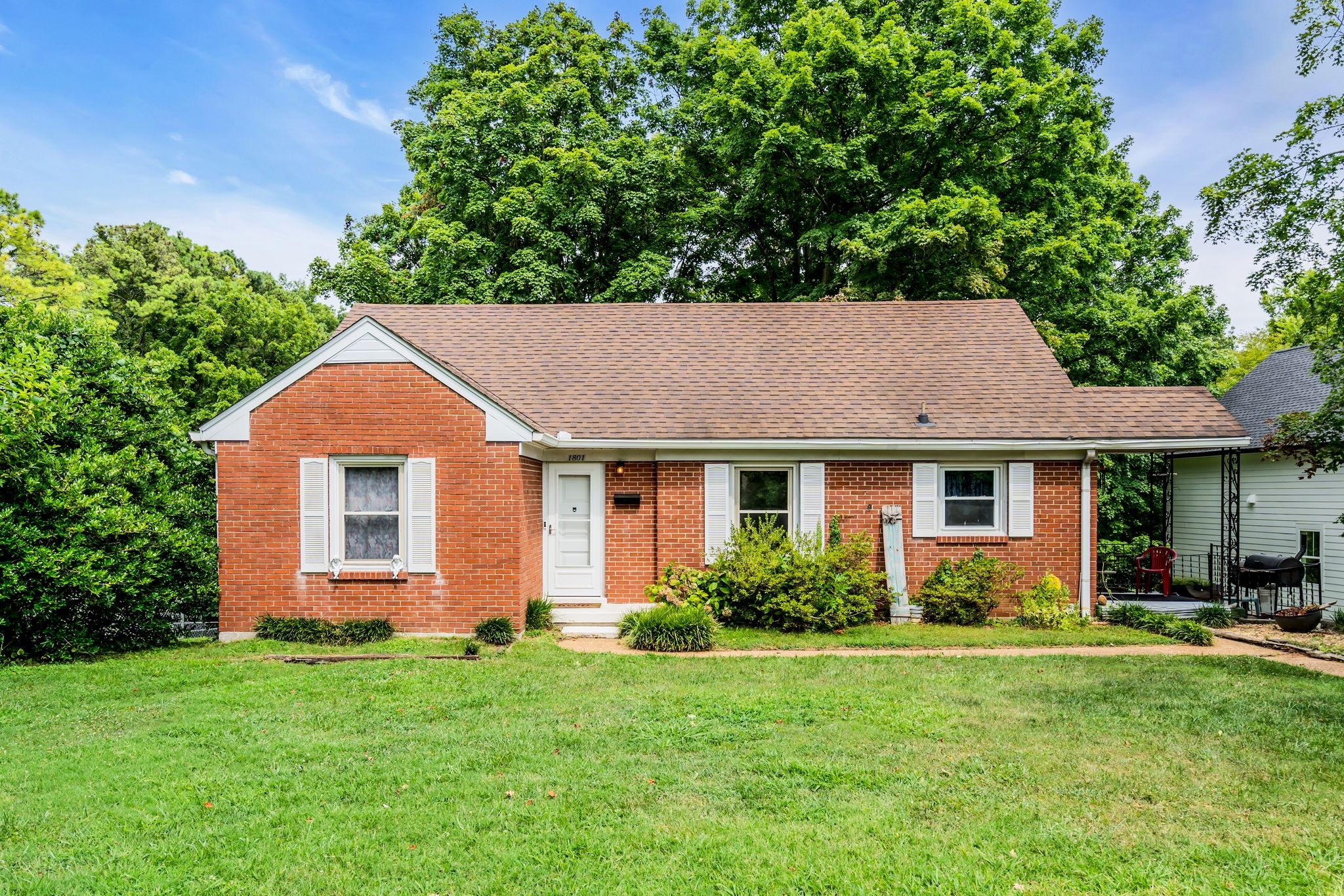 1801 Golf Club Road Old Hickory, TN 37138 - Photo 2 of 32 View from the road to the house. The yard has off street parking.
