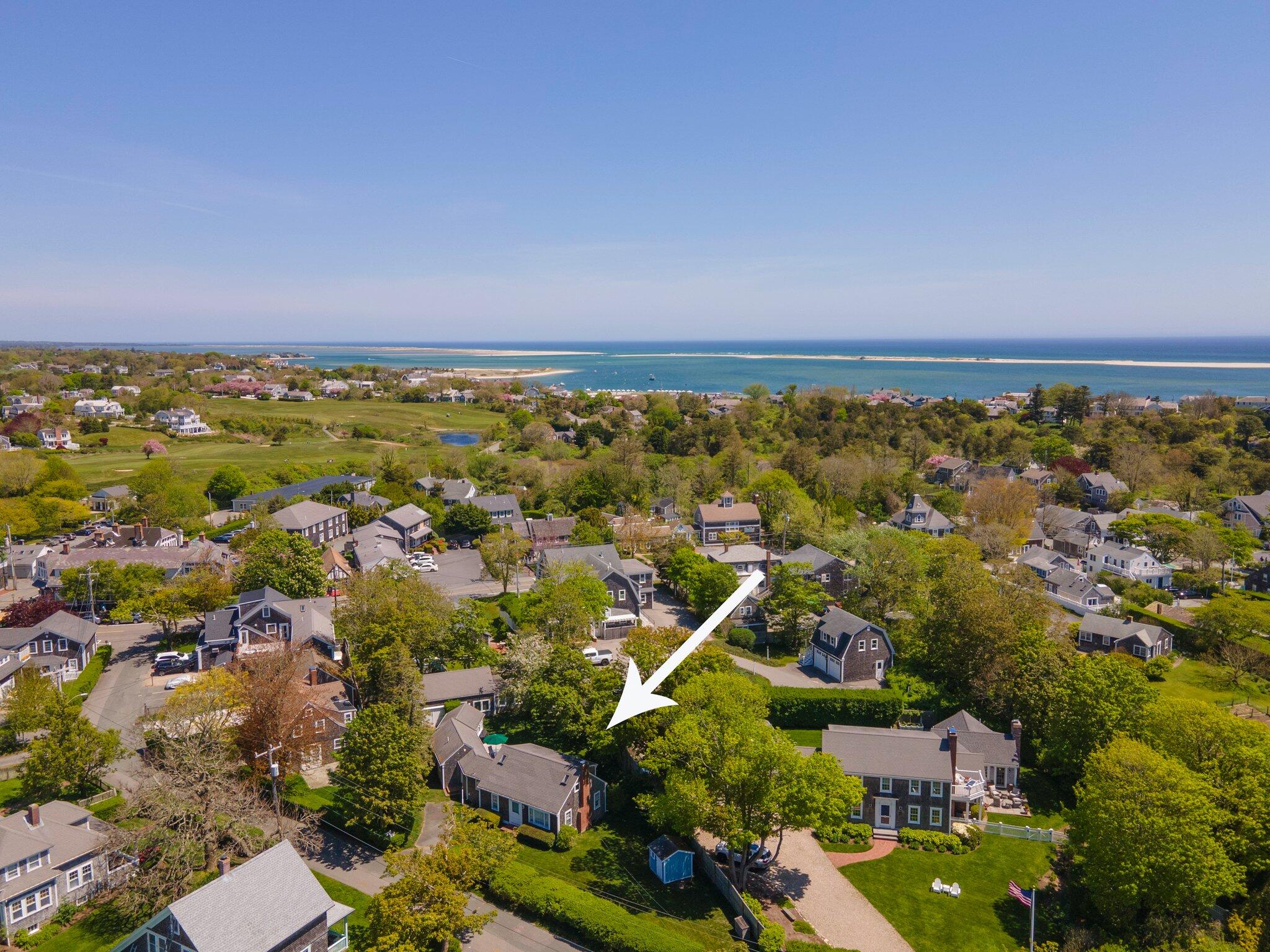 31 Mill Pond Road Chatham, MA 02633 - Photo 11 of 37 an aerial view of multiple house