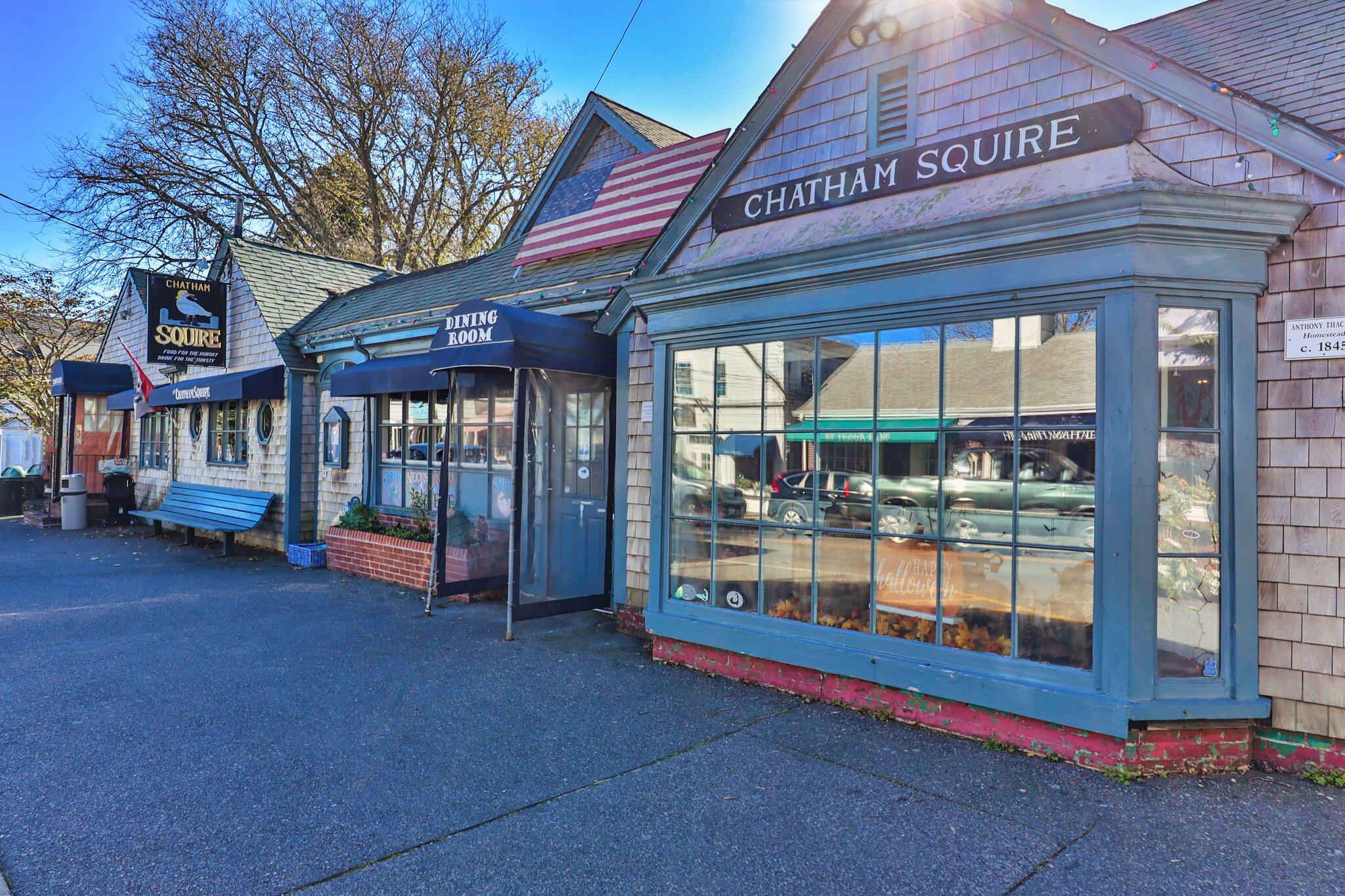 31 Mill Pond Road Chatham, MA 02633 - Photo 13 of 37 a view of a building with porch and seating space