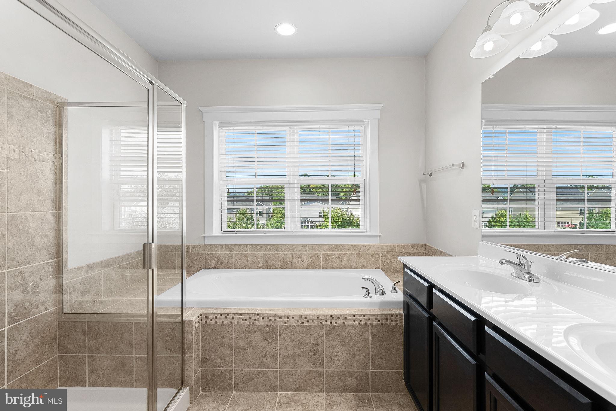 207 Miles Hawk Terrace Purcellville, VA 20132 - Photo 30 of 48 Full Bath #1 w/soaking tub & shower.