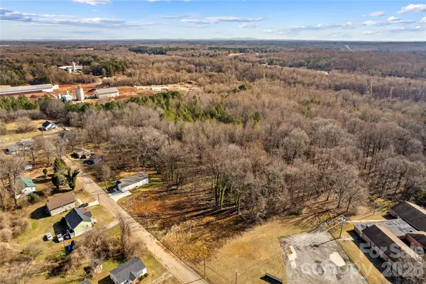 a view of city and mountain