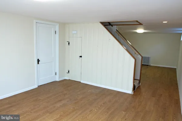 a view of empty room