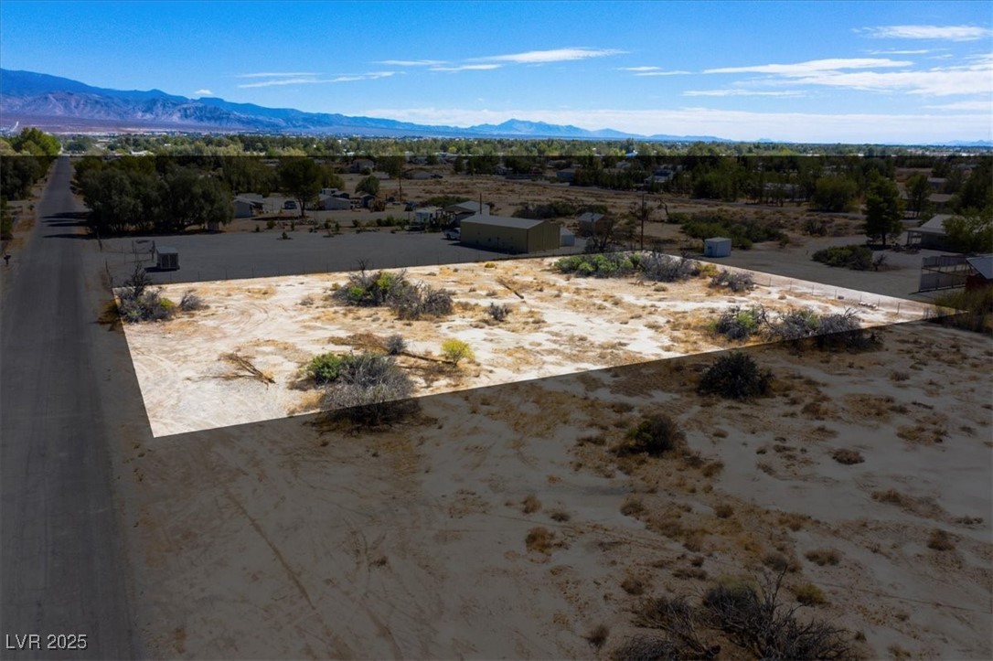 1921 West Dyer Road Pahrump, NV 89048 - Photo 1 of 28 Drone / aerial view of a mountainous background