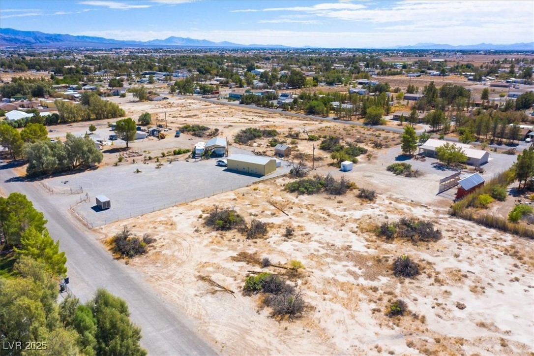 1921 West Dyer Road Pahrump, NV 89048 - Photo 12 of 28 View of rural area with mountains and a desert landscape