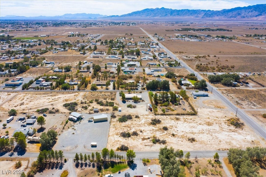 1921 West Dyer Road Pahrump, NV 89048 - Photo 19 of 28 Overview of rural landscape featuring a desert landscape and mountains