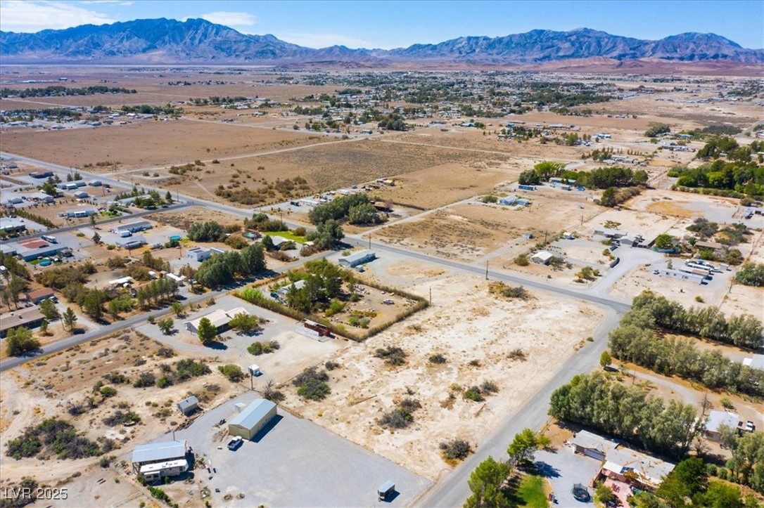 1921 West Dyer Road Pahrump, NV 89048 - Photo 26 of 28 Overview of rural landscape with a desert landscape and a mountainous background