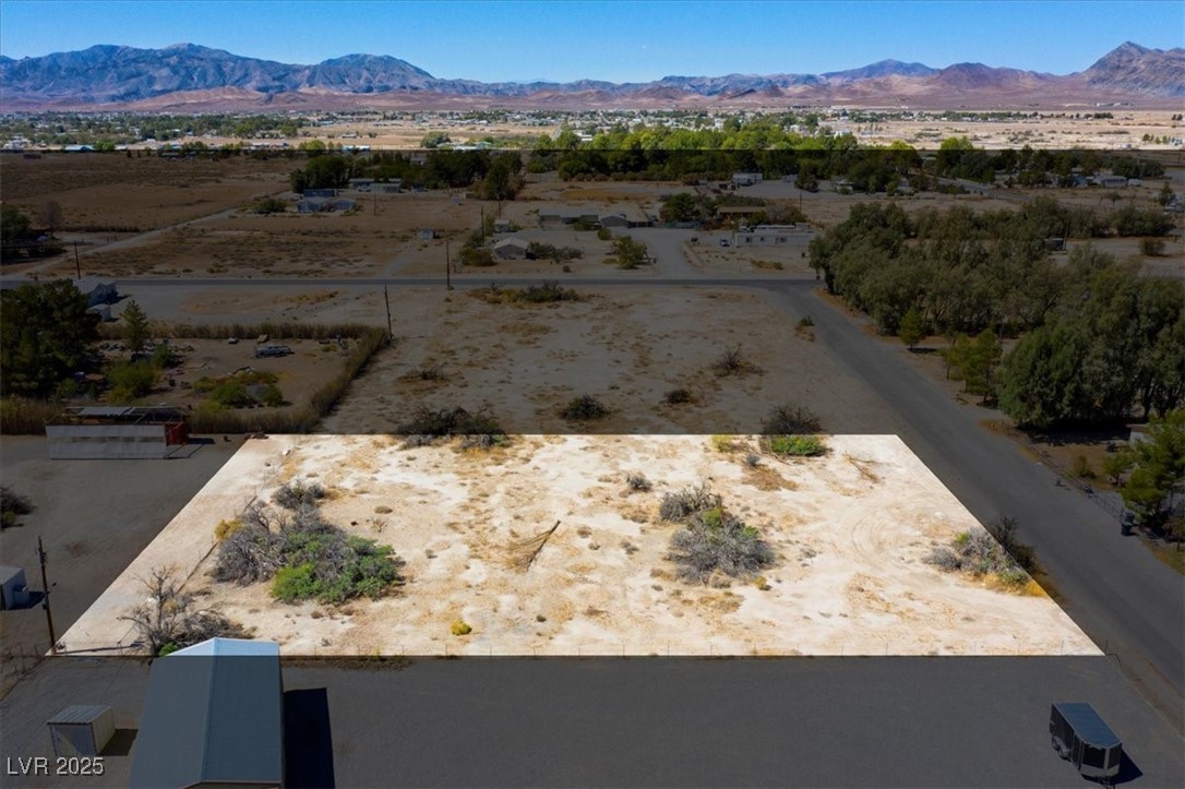 1921 West Dyer Road Pahrump, NV 89048 - Photo 6 of 28 Overview of rural landscape with a mountain backdrop