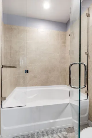 a view of buildings from a balcony