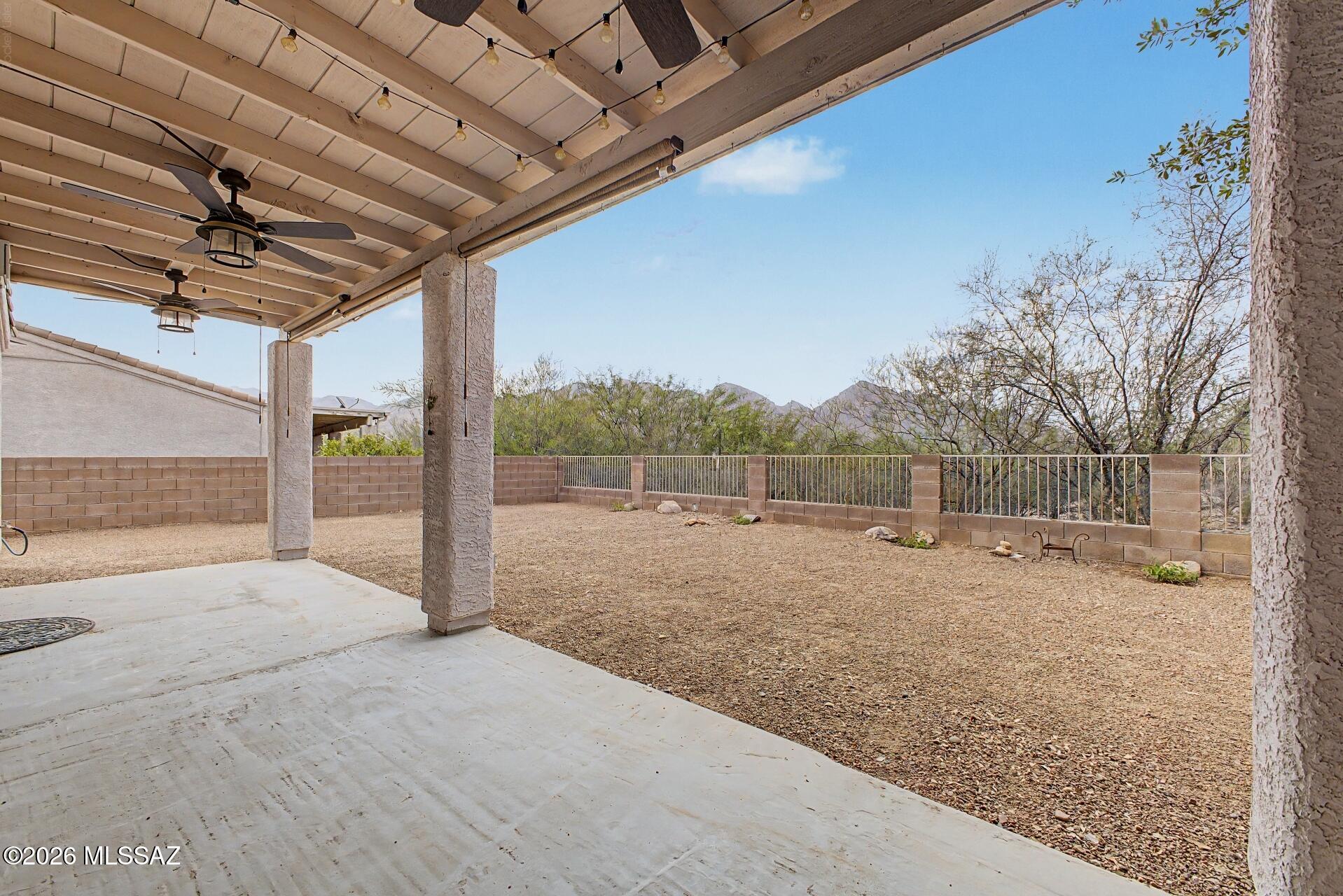 301 West Greys Road Tucson, AZ 85737 - Photo 30 of 34 Rear Patio