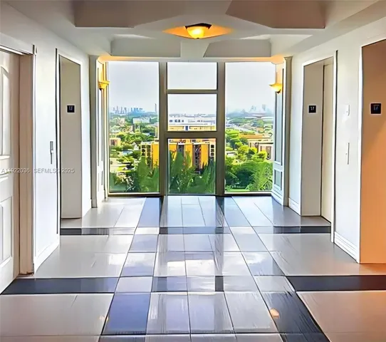 a view of an entryway of the house