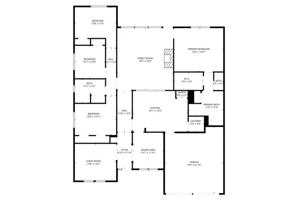 a picture of a floor plan