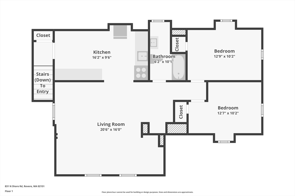 831 North Shore Road Revere, MA 02151 - Photo 24 of 24 a picture of a wall with a white wall