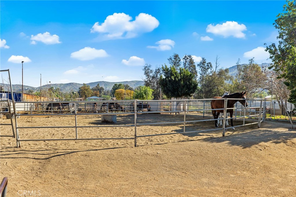3243 Temescal Avenue Norco, CA 92860 - Photo 28 of 56 a view of swimming pool with outdoor seating and city view