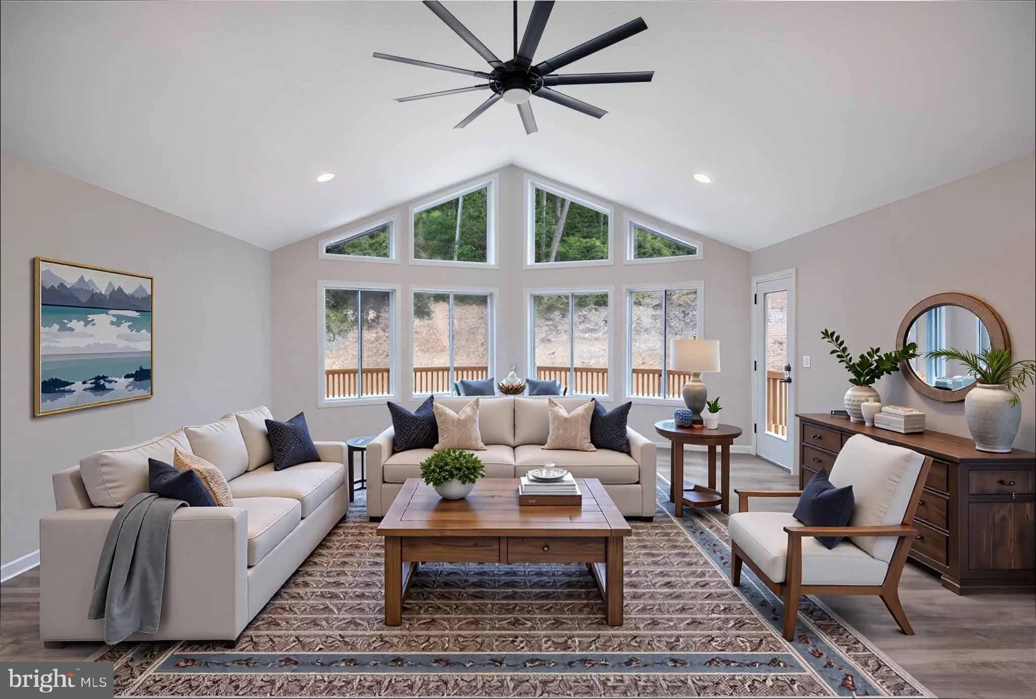 59 Old Oregon Road Front Royal, VA 22630 - Photo 13 of 76 a living room with furniture and a large window