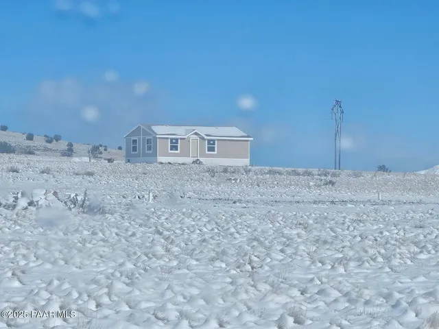 a view of a dry yard