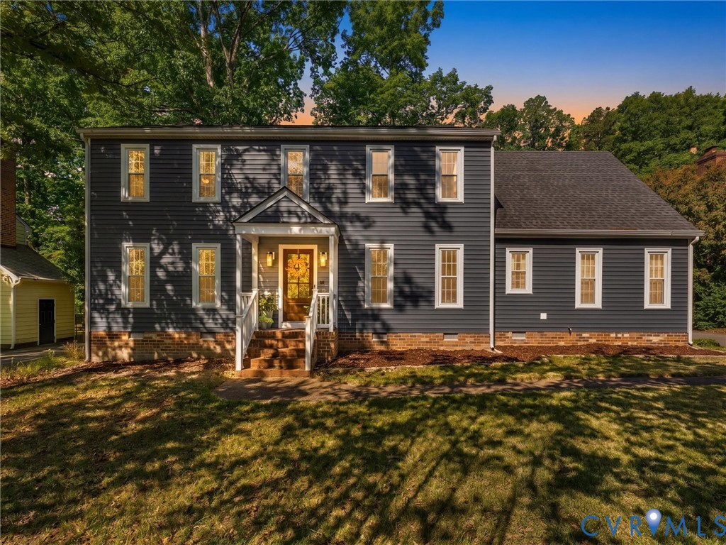 524 Glenmeadow Road Midlothian, VA 23114 - Photo 1 of 64 a front view of a house with a yard