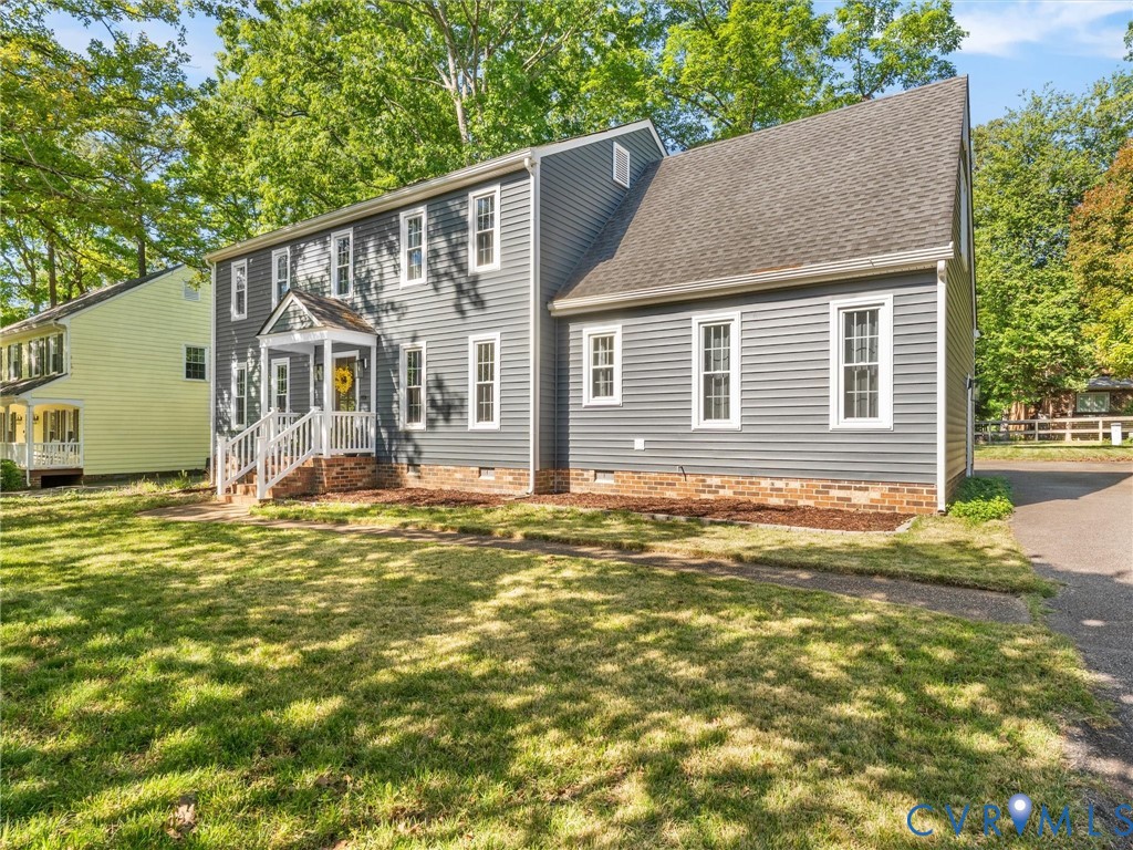 524 Glenmeadow Road Midlothian, VA 23114 - Photo 4 of 64 a house view with a outdoor space