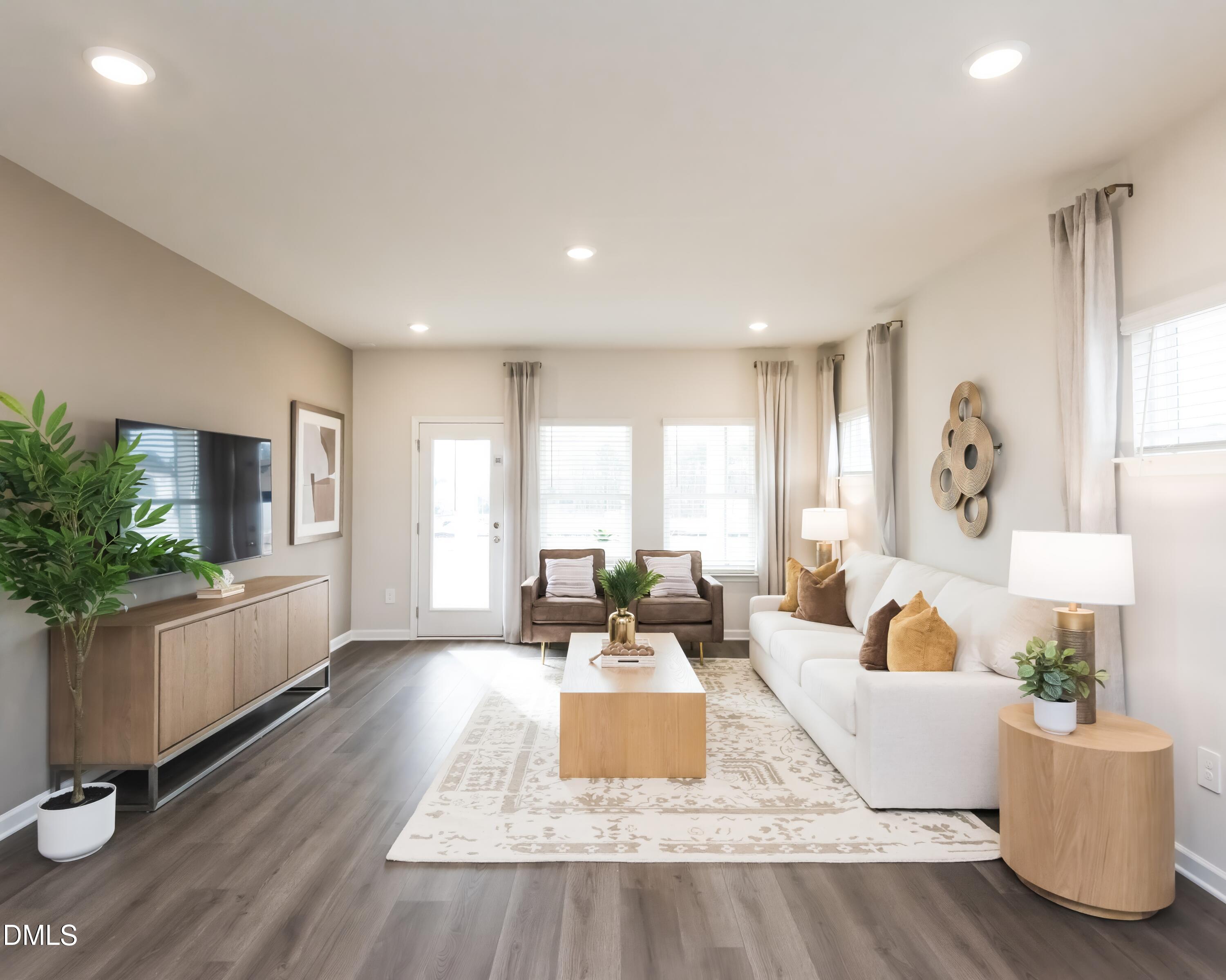 1515 Hatteras Road Durham, NC 27703 - Photo 9 of 21 07_Paisley_LivingRoom