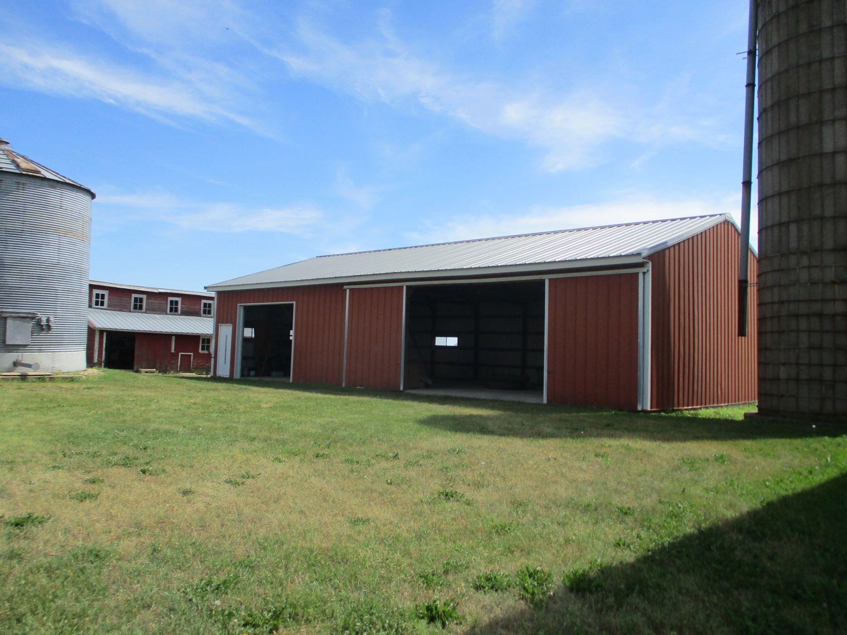 3076 Alworth Road Winnebago, IL 61088 - Photo 18 of 28 a view of a yard in front of house