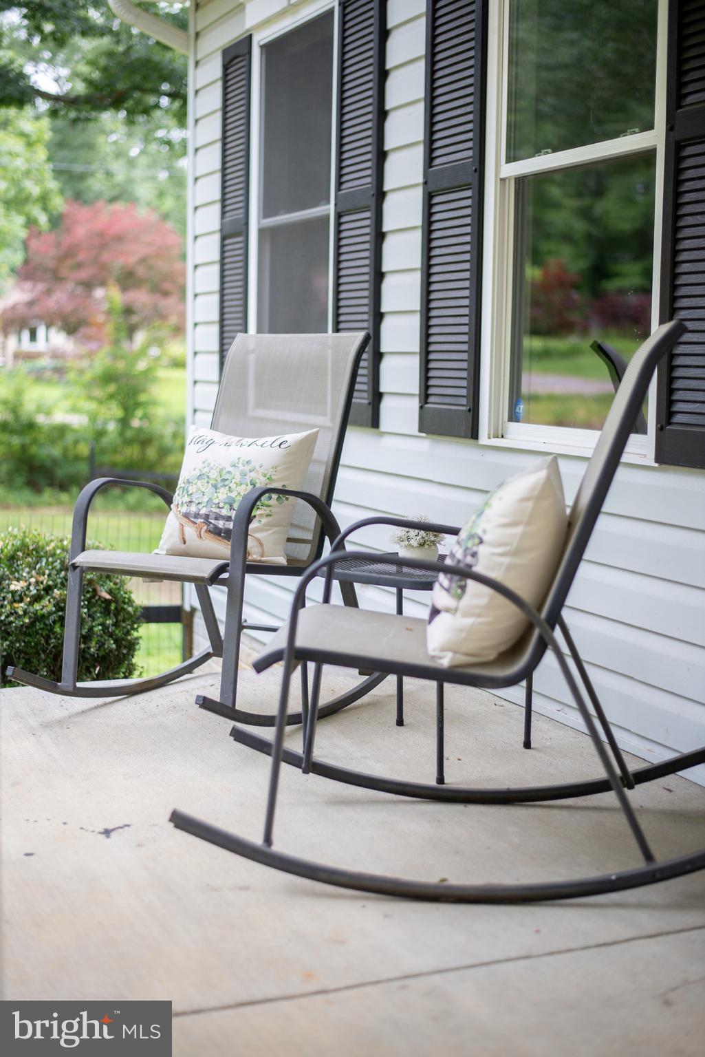 5588 Courtneys Corner Road Sumerduck, VA 22742 - Photo 3 of 22 a view of balcony with wooden floor and outdoor seating
