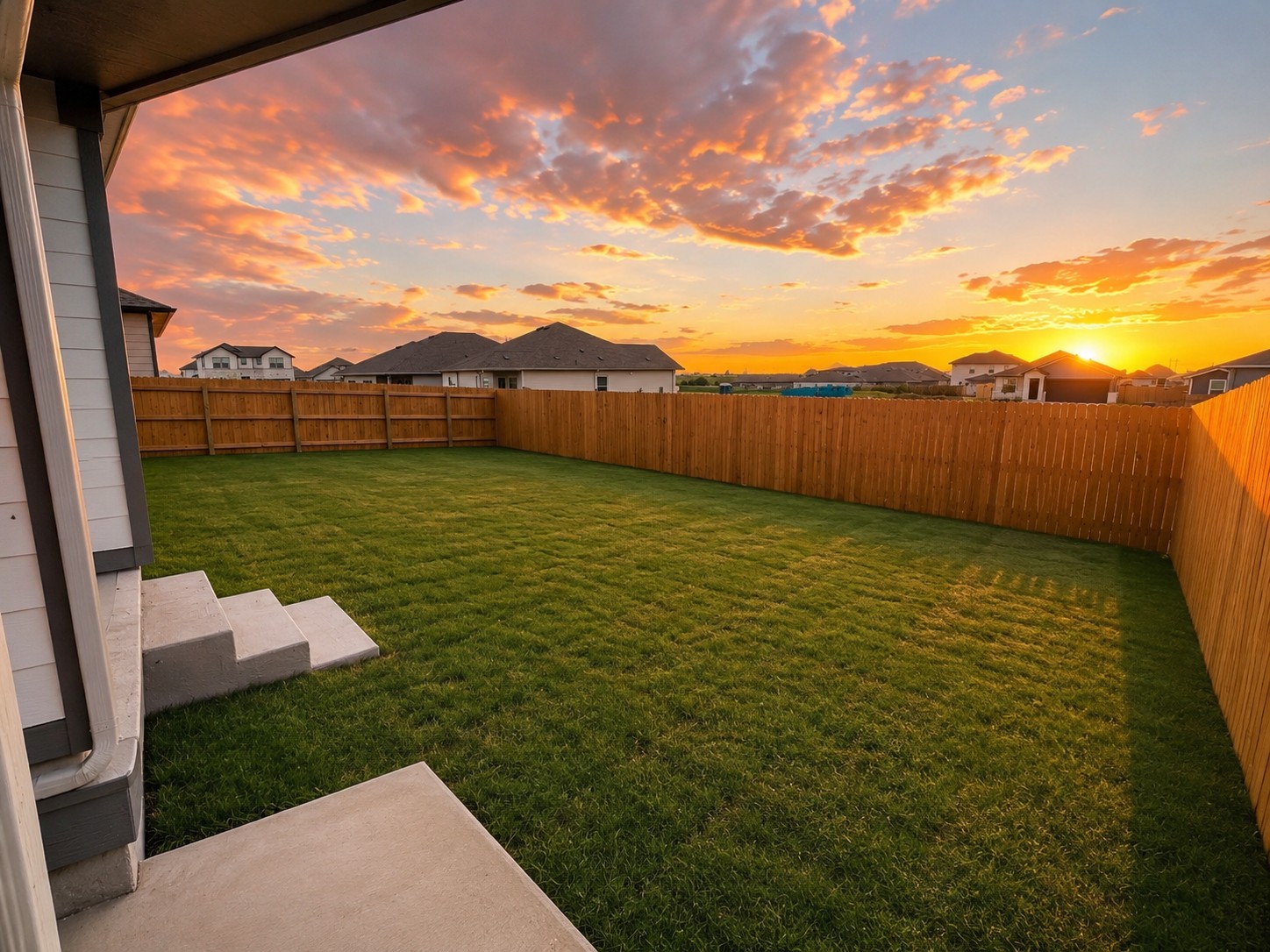 164 Wind Hill Jarrell, TX 76537 - Photo 19 of 22 Private Backyard of Home