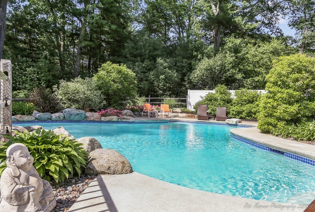 20 Wilmor Road Topsfield, MA 01983 - Photo 24 of 30 a view of a garden with lawn chairs