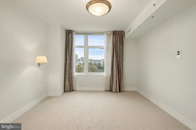 a view of empty room