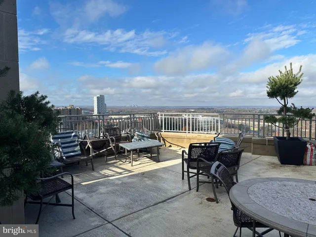 a view of a house with a sitting area