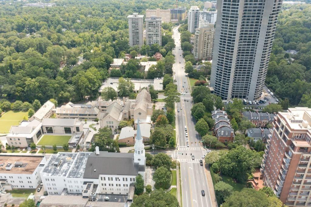 2734 Peachtree Road Northwest, Unit C101 Atlanta, GA 30305 - Photo 23 of 23 a view of a city that has tall buildings