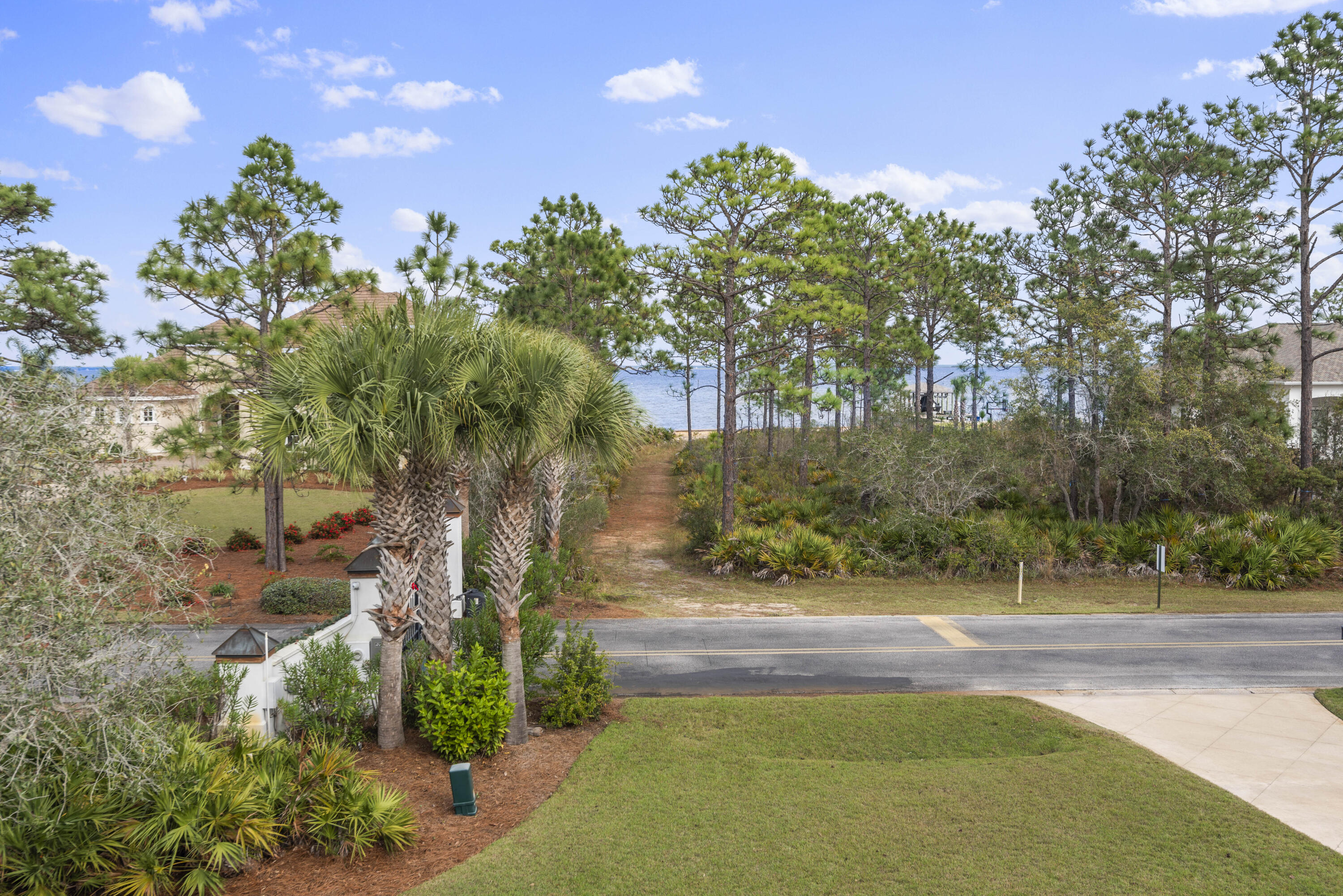 1584 Driftwood Point Road Santa Rosa Beach, FL 32459 - Photo 3 of 50 a view of backyard with tree