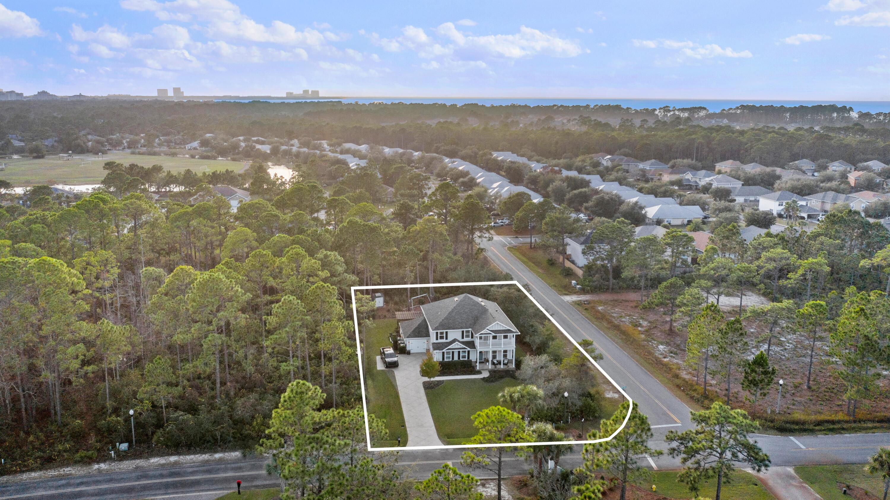 1584 Driftwood Point Road Santa Rosa Beach, FL 32459 - Photo 4 of 50 a view of a lake from a balcony