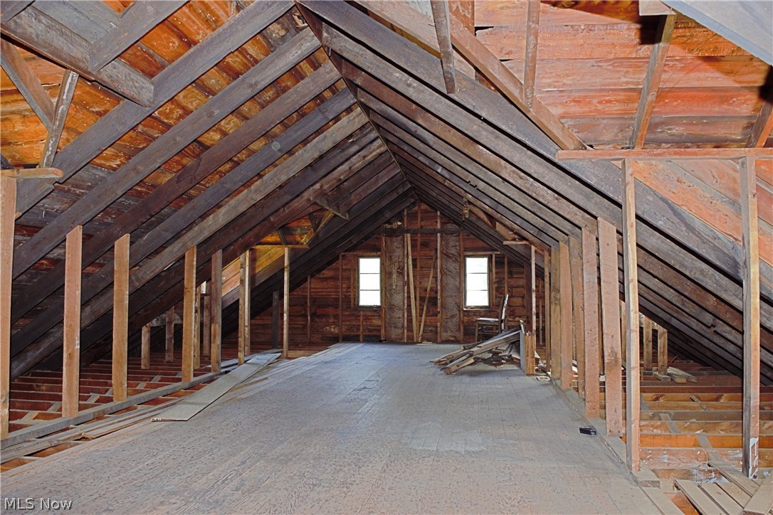 1128 Brownville Road Rome, OH 44085 - Photo 18 of 34 Unfinished 2nd floor for any needs expansion.