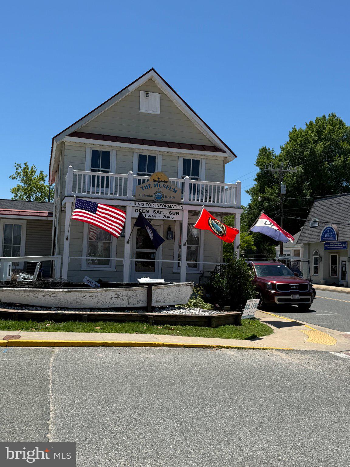 32 Placid Road Colonial Beach, VA 22443 - Photo 70 of 80 Charming coastal hub with vibrant flags.